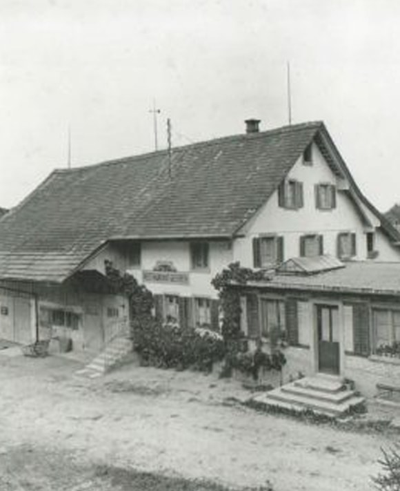 Restaurant Geeren – Aussenansicht im 19. Jahrhundert